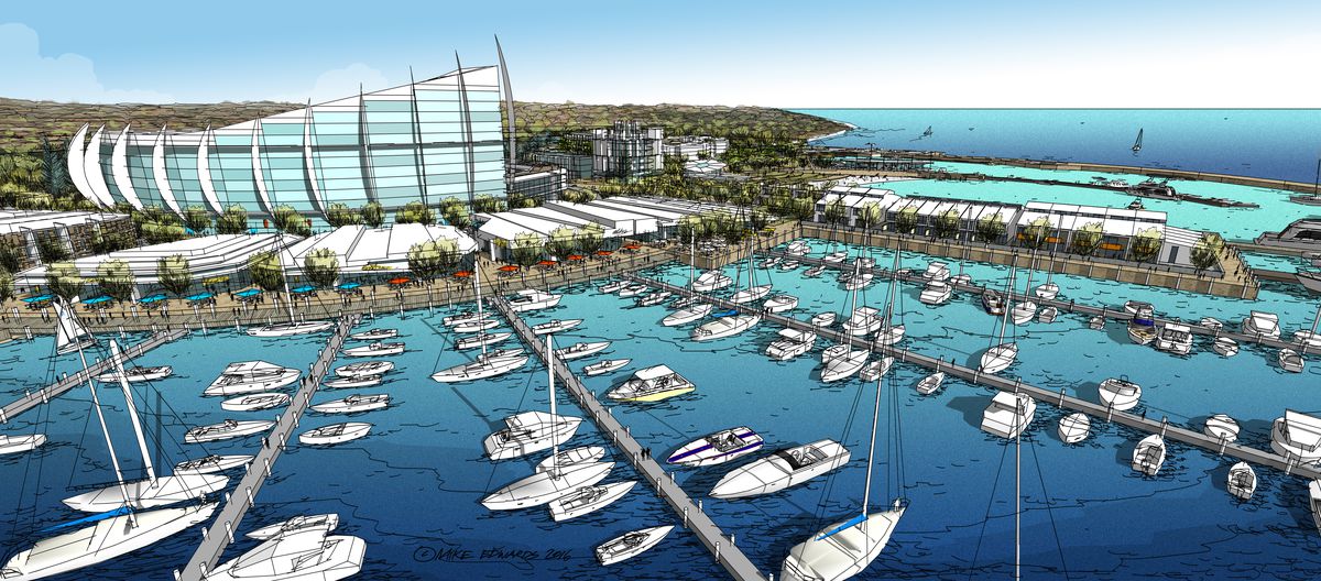 Wa Government Commits To 120 Million Perth Waterfront Redevelopment