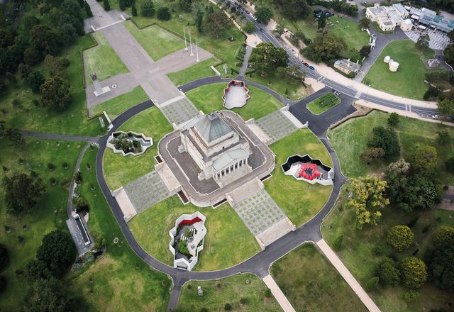 Shrine of Remembrance, Galleries of Remembrance by ARM Architecture.