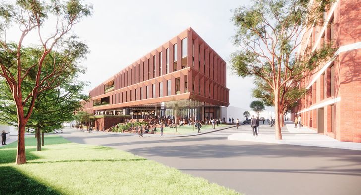 Younghusband redevelopment project by Woods Bagot.