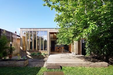 Wooden Box House by Moloney Architects.