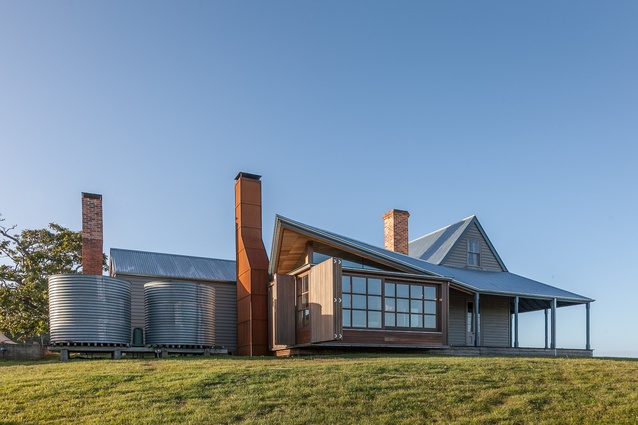 Captain Kelly's Cottage (Tas) by John Wardle Architects.