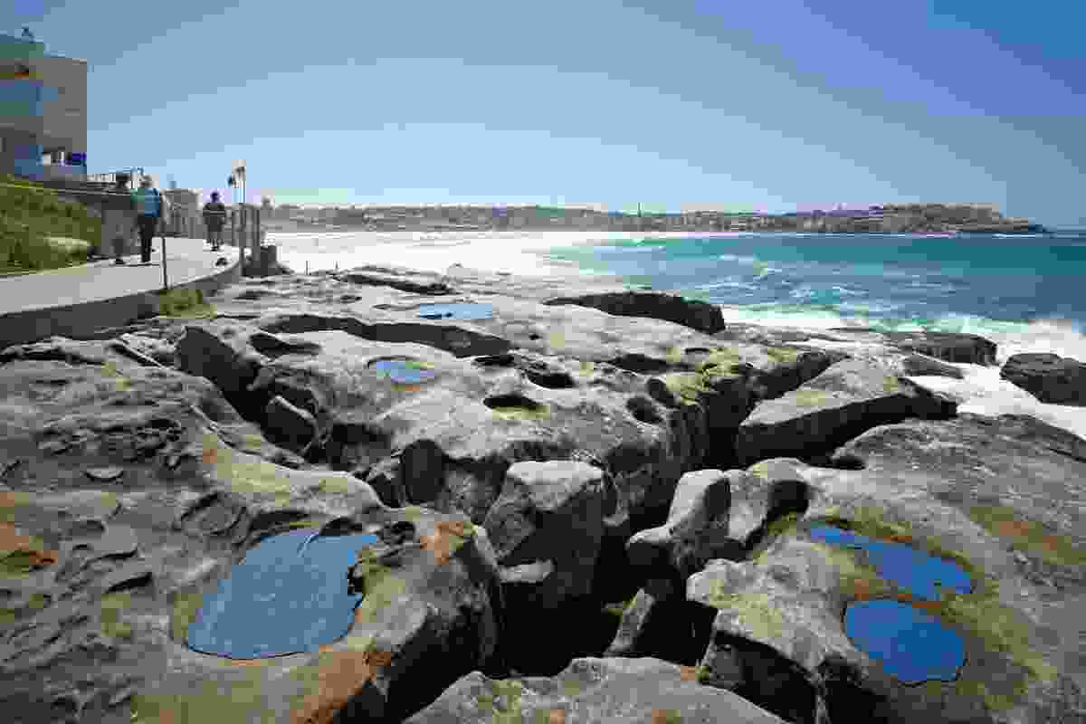 Lucy Humphrey’s Alchemy – rockpools along the coastal walk at Bondi in 2009.