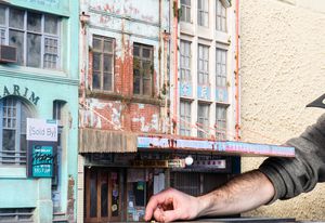 In Urban Decay, miniaturist Joshua Smith depicts "overlooked" buildings from across Sydney, including the Karim Building on Wentworth Avenue, the Olympia Milk Bar on Parramatta Road, and the Chinese Ginsengs and Herbs Co. building in Haymarket.