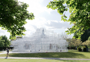 The cloud-like Serpentine Pavilion by Sou Fujimoto Architects, 2013.