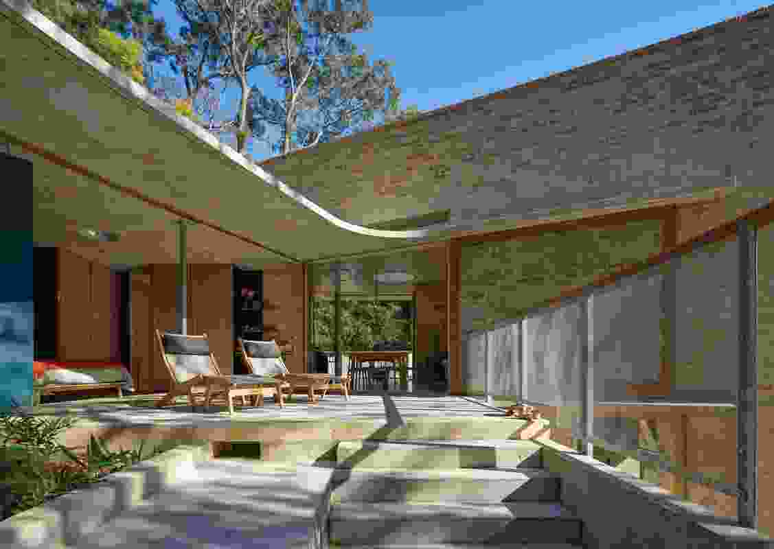 Cabbage Tree House by Peter Stutchbury Architecture.