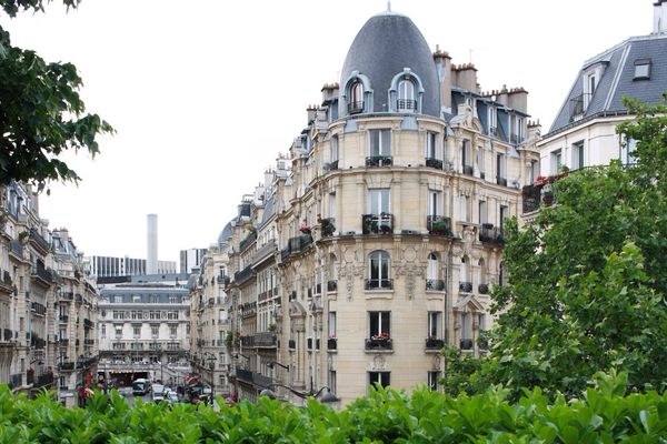 The Mansard roofs and decorative facades of central Paris lend it its distinctive personality. 