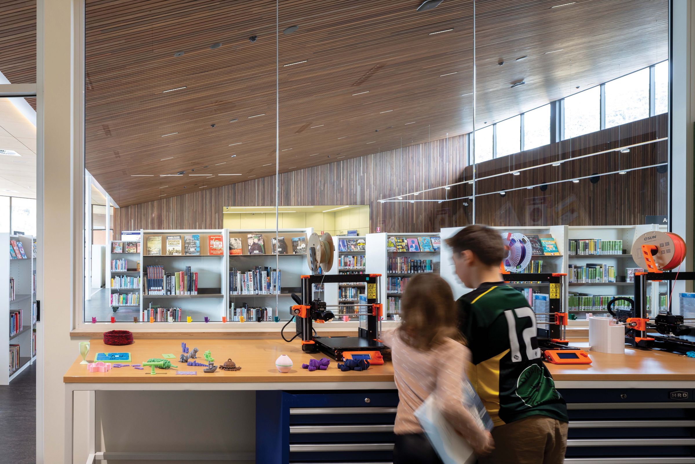 Knightswood Library Gosford Regional Library by Lahznimmo Architects | ArchitectureAu