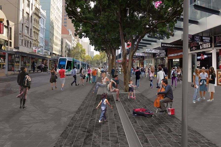 Melbourne CBD street to be pedestrianized ArchitectureAU