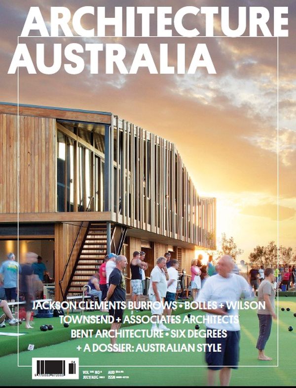 Architecture Australia, July 2012
