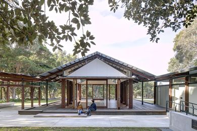 Cabarita Park Conservatory by Sam Crawford Architects.
