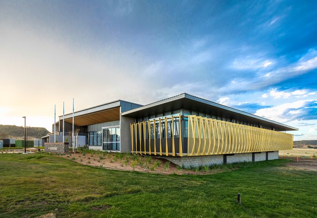 Queensland Fire and Emergency Services South West Regional Headquarters by Sims White Architects.