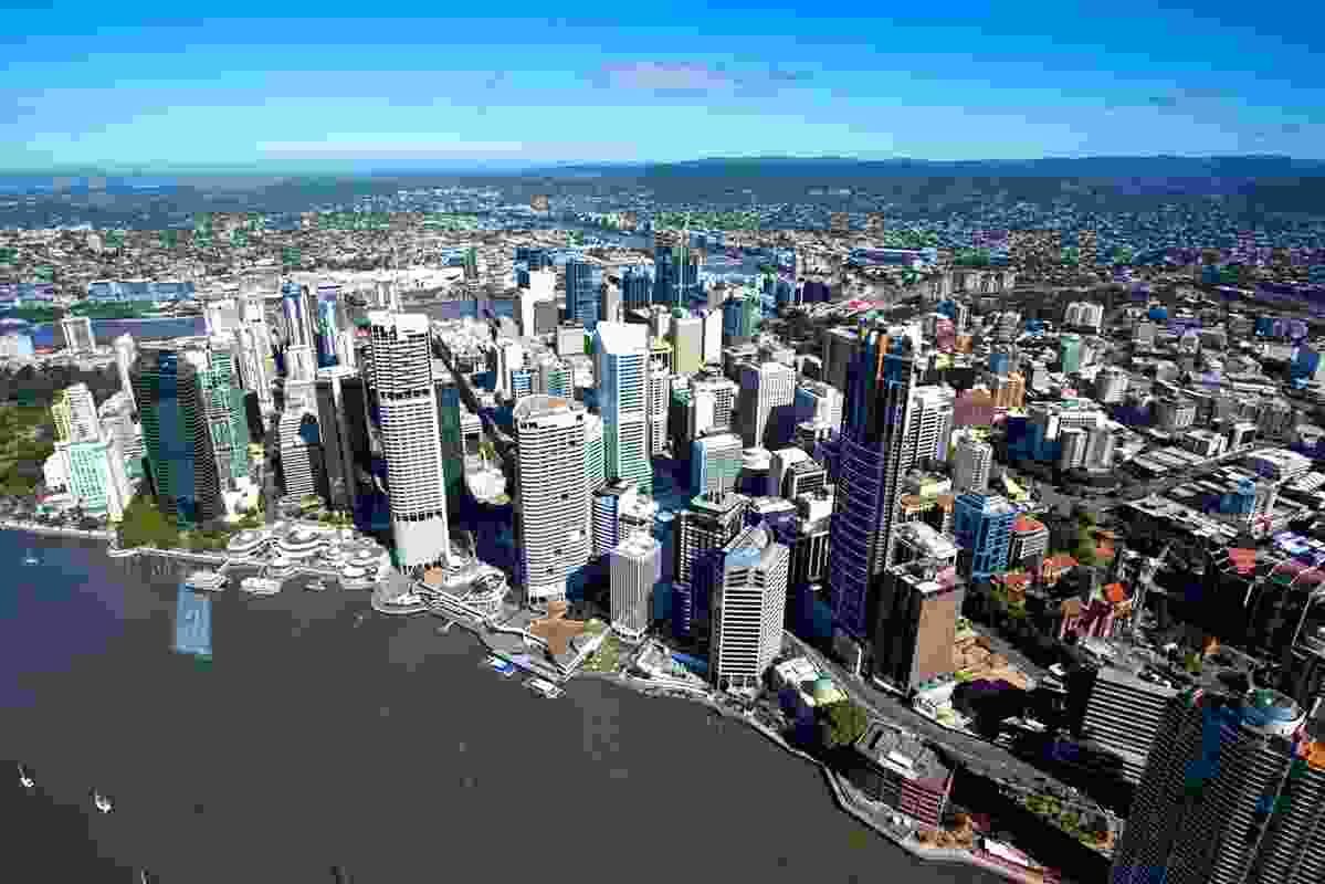 The city of Brisbane in Queensland.