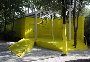 The current pavilion in Venice.