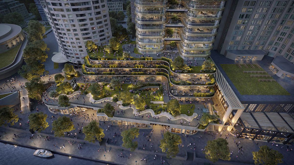 Fender Katsalidis Southgate tower closer to approval ArchitectureAu