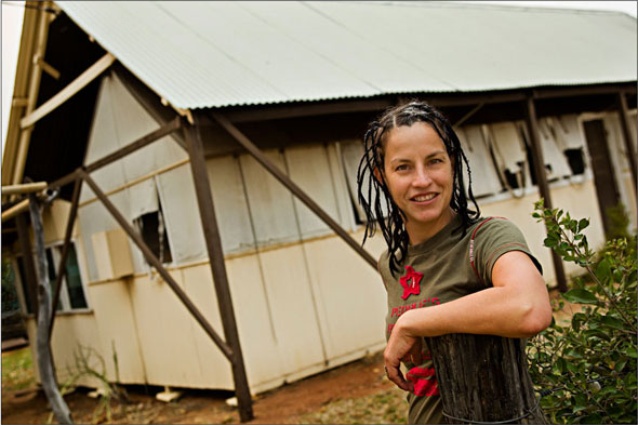 Finalist: <em>Heritage</em> by Roslyn Budd of Outback Photographics. Image shows architect Marie-Anne Ammons of Project Services Company.
