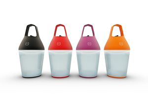 The O’Sun Nomad solar rechargeable lamp by Alain Gilles.