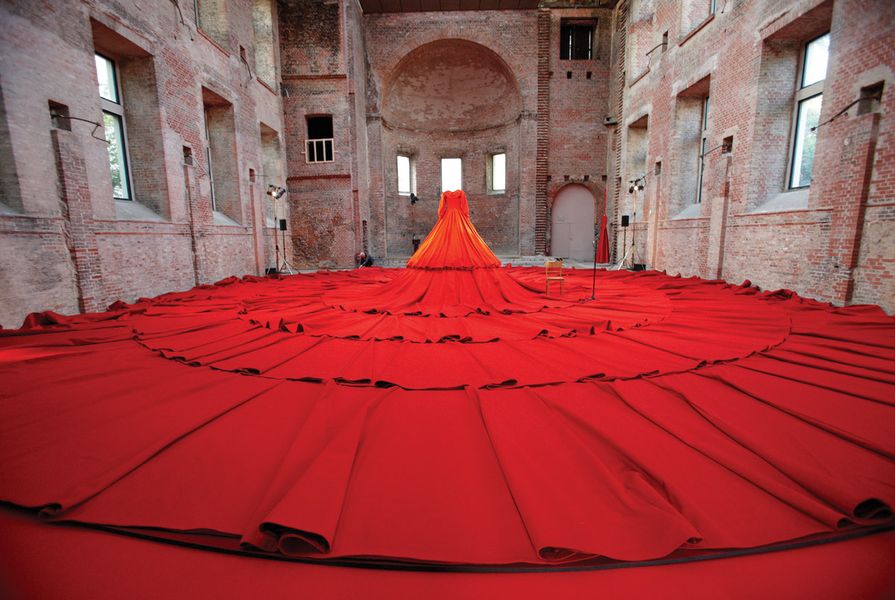 London Design Festival: Reddress by Aamu Song (Company), the Finnish Institute in London.