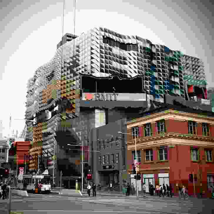 Swanston Academic Building designed by Lyons Architects.