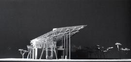 Minerals and Mining Museum, Broken Hill, NSW, 1987-89. Assistant Reg Lewin. Image: Glenn Murcutt.