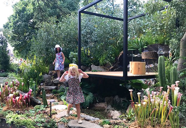 AKAS’s Anthropogenic Future Garden exhibited at the 2019 Melbourne International Flower and Garden Show.