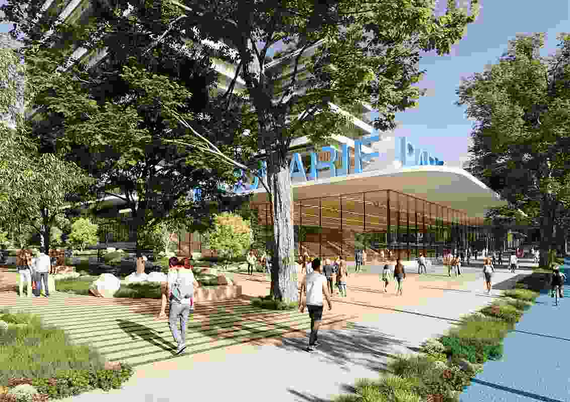 Macquarie Park Innovation Precinct – Stage 1 by AJC Architects with Tract Consultants