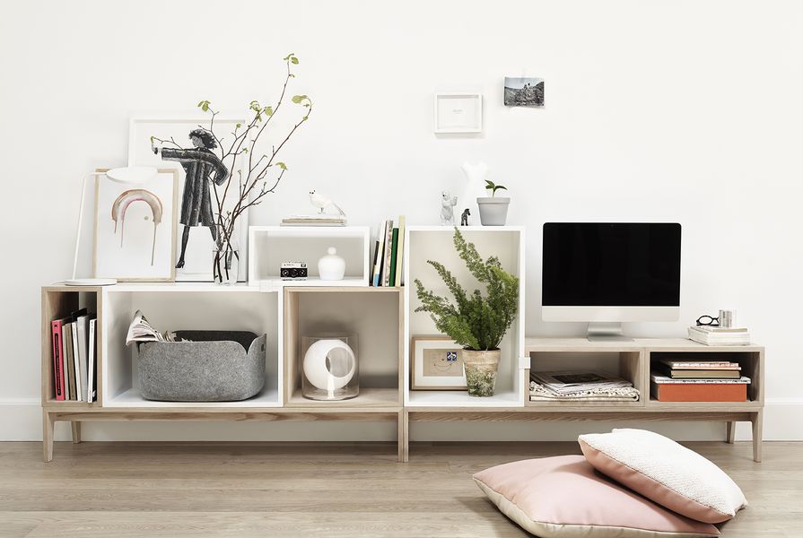 Stacked Shelf System from Muuto.
