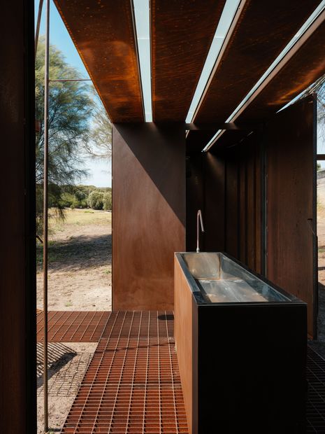 The Ablutions at Wybalenna – Taylor and Hinds Architects with the Aboriginal Land Council of Tasmania.