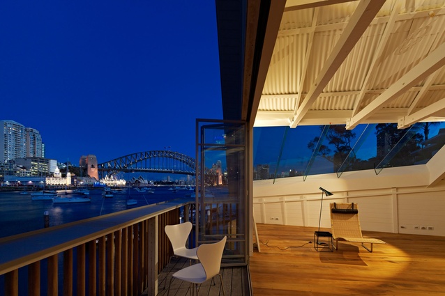 Lavender Bay Boatshed by Stephen Collier Architects.