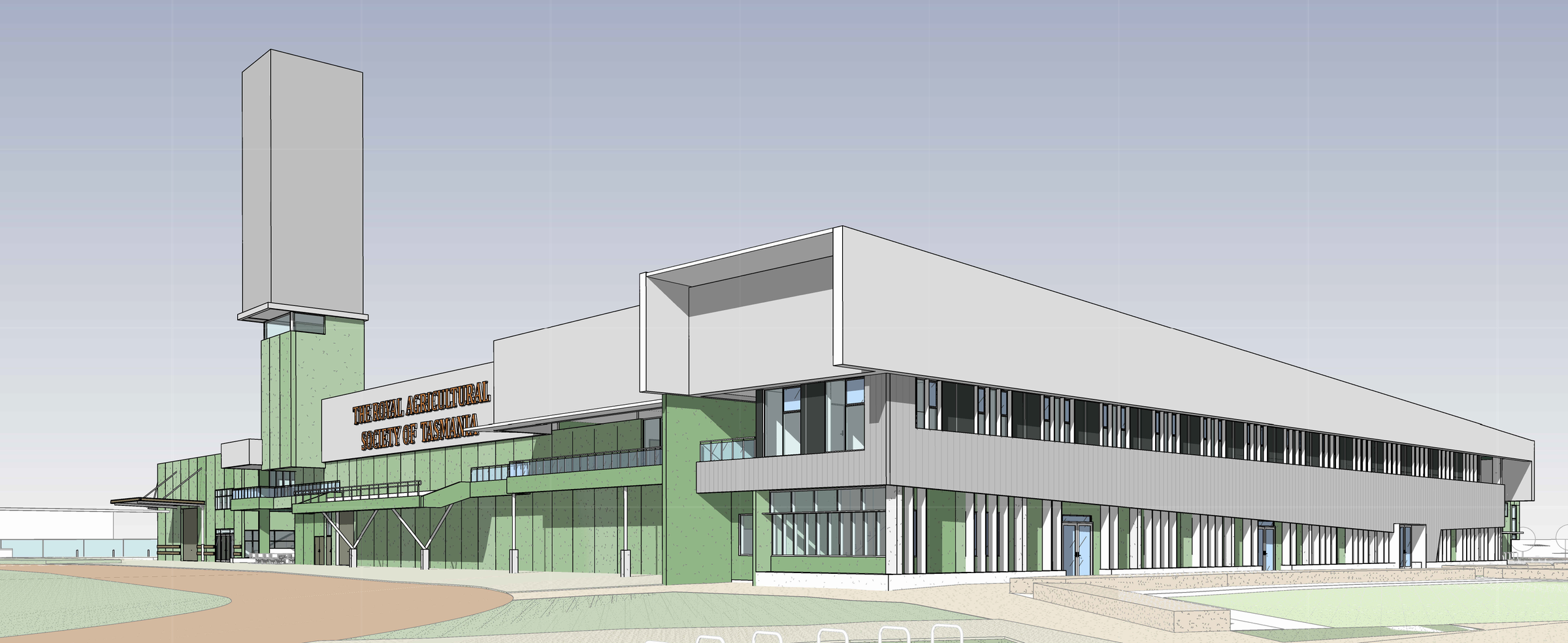 Hobart’s showground plans on show | ArchitectureAu