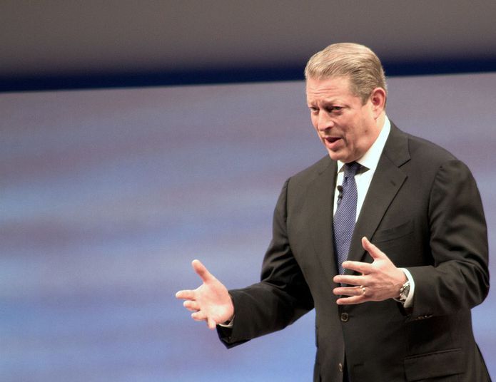 Former US vice president Al Gore.