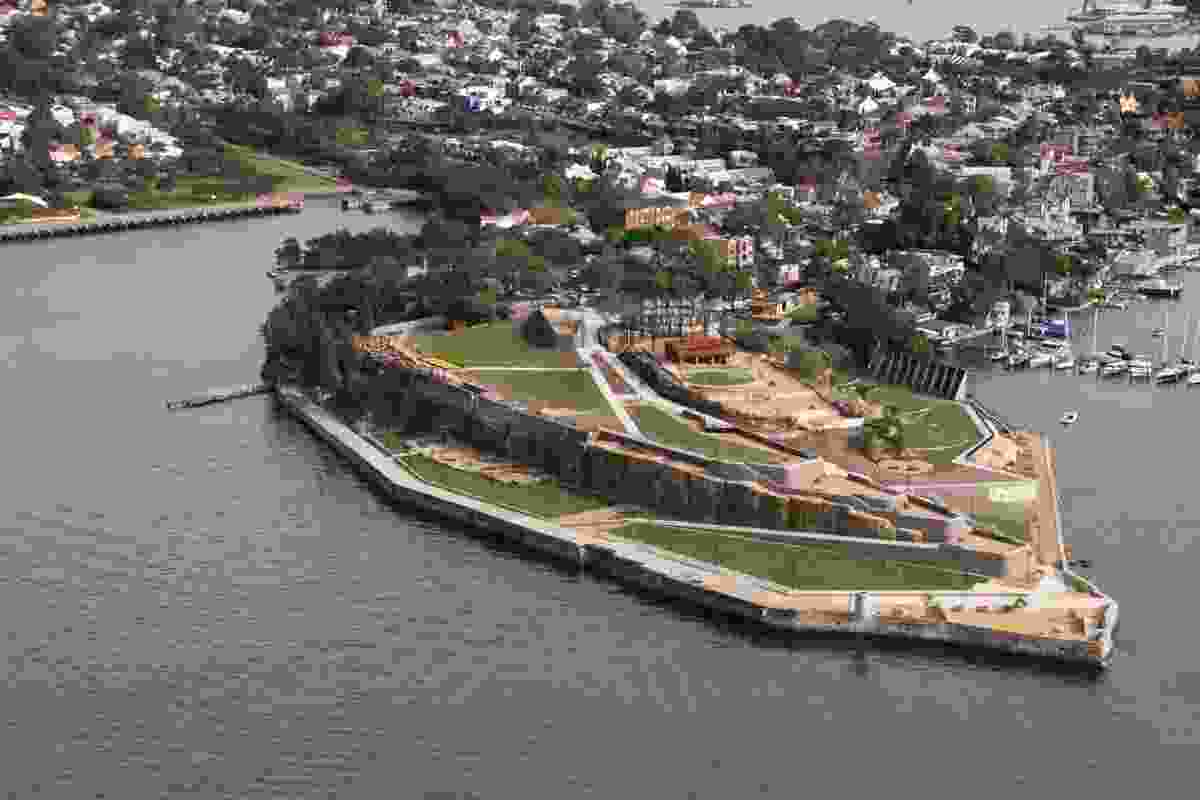 Ballast Point Park by landscape architects McGregor Coxall.