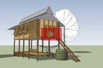 Students design/build project in Cambodia