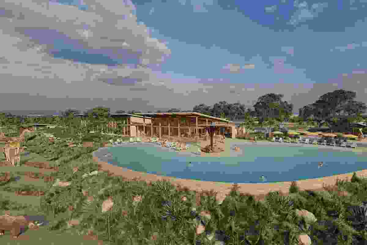 A development application has been filed for a swimming pool, events centre and vacation cabins at the Taronga Western Plains Zoo in Dubbo, New South Wales.