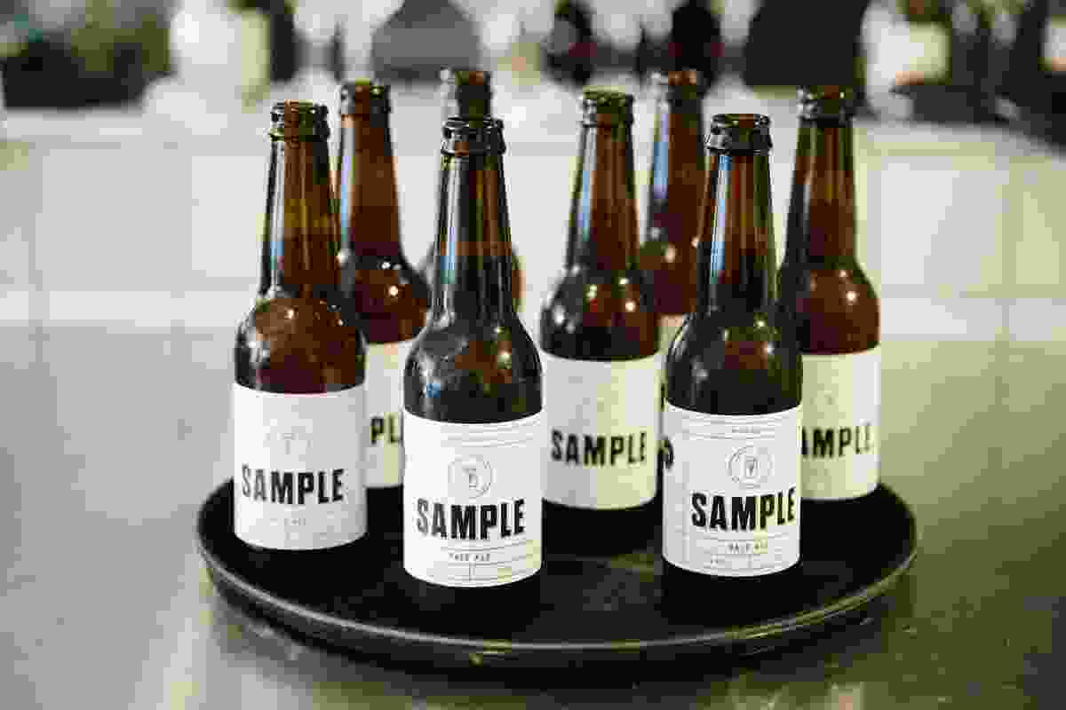 Craft beer from our event partner Sample. 