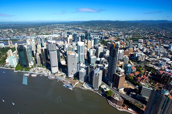 The city of Brisbane in Queensland.