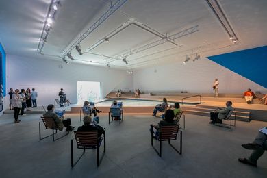 The Pool, Australia's exhibition at the 2016 Venice Architecture Biennale, curated by Aileen Sage Architects (Isabelle Toland and Amelia Holliday) and Michelle Tabet. 
