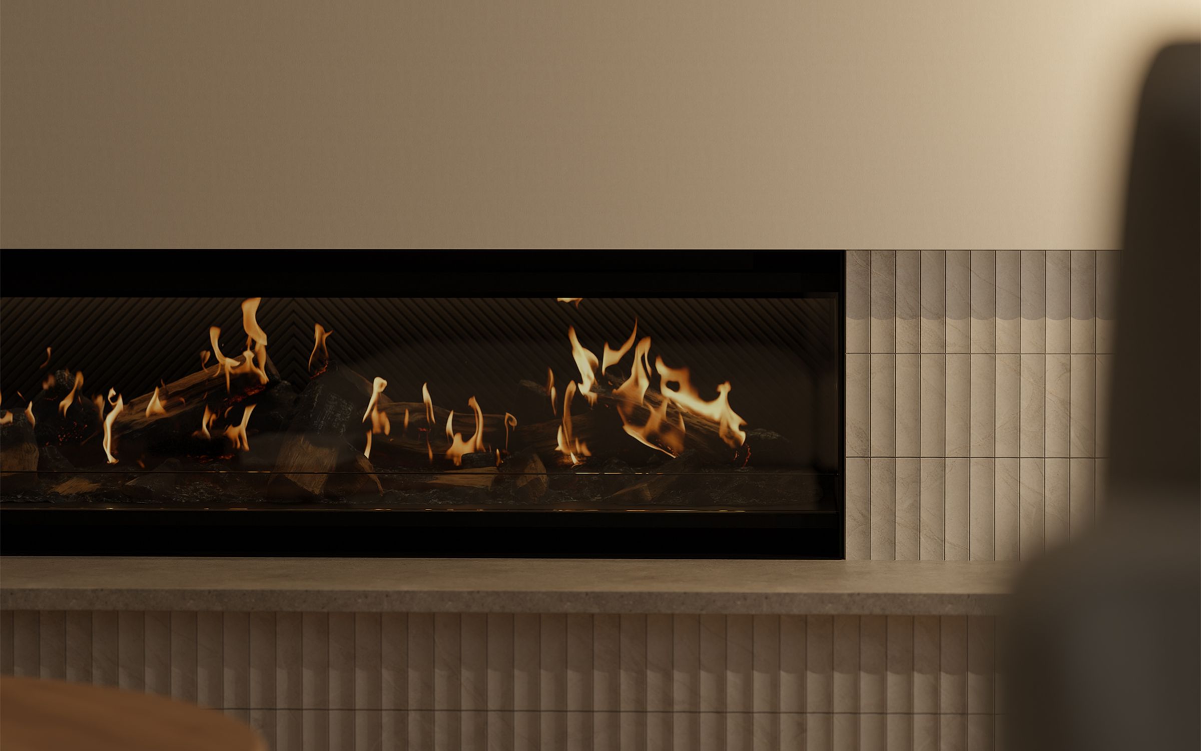 Escea's new 2026 electric fireplace range | ArchitectureAu