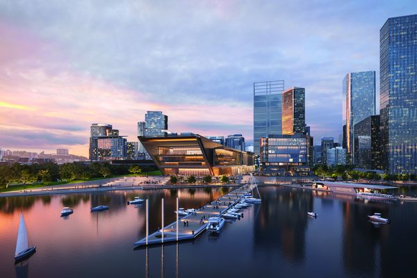 New plans for a waterfront precinct in Perth's CBD have been unveiled, including a proposal to revitalize the Perth Convention and Exhibition Centre (PCEC).