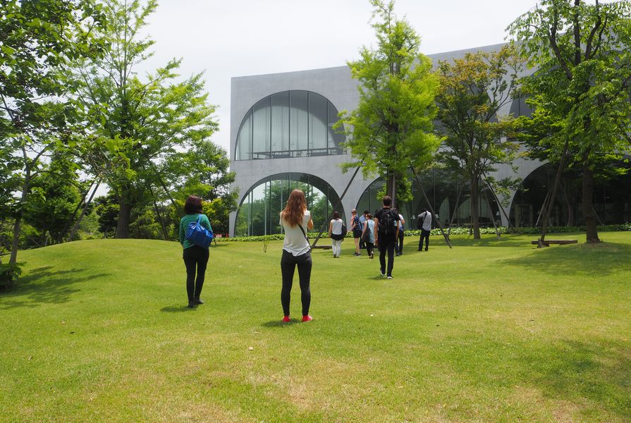 Tama Art University Library by Toyo Ito and Associates.