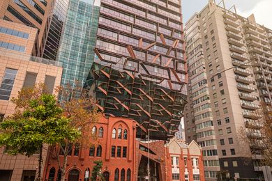 The 271 Spring Street tower designed by John Wardle Architects.