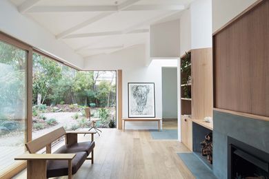 Brunswick House (2018) displays a degree of craftsmanship akin to furniture. Photograph: Benjamin Hosking.