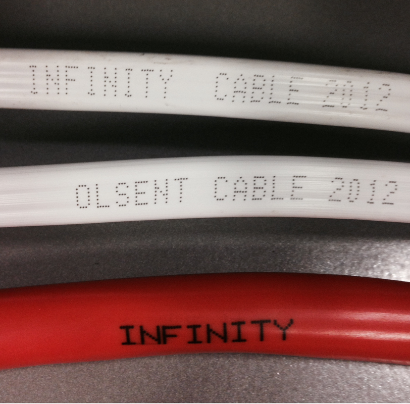 The Infinity cabling was recalled in August 2014 after it was found to have a poor quality plastic insulation layer that could pose a fire risk. 