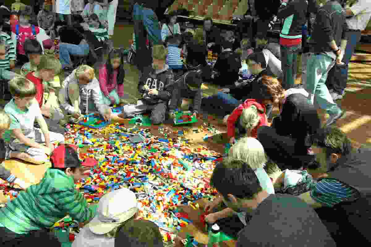 MA|A’s perennially popular LEGO for Little Architects workshop.  
