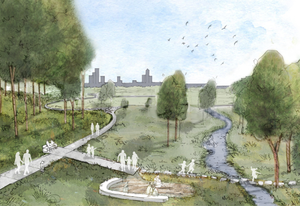 Artist's impression of "Greenheart".