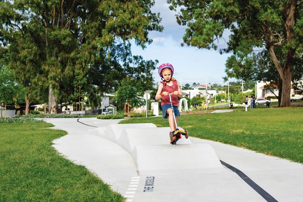 Bradbury Park Scooter Track by Form Landscape Architects and Brisbane City Council