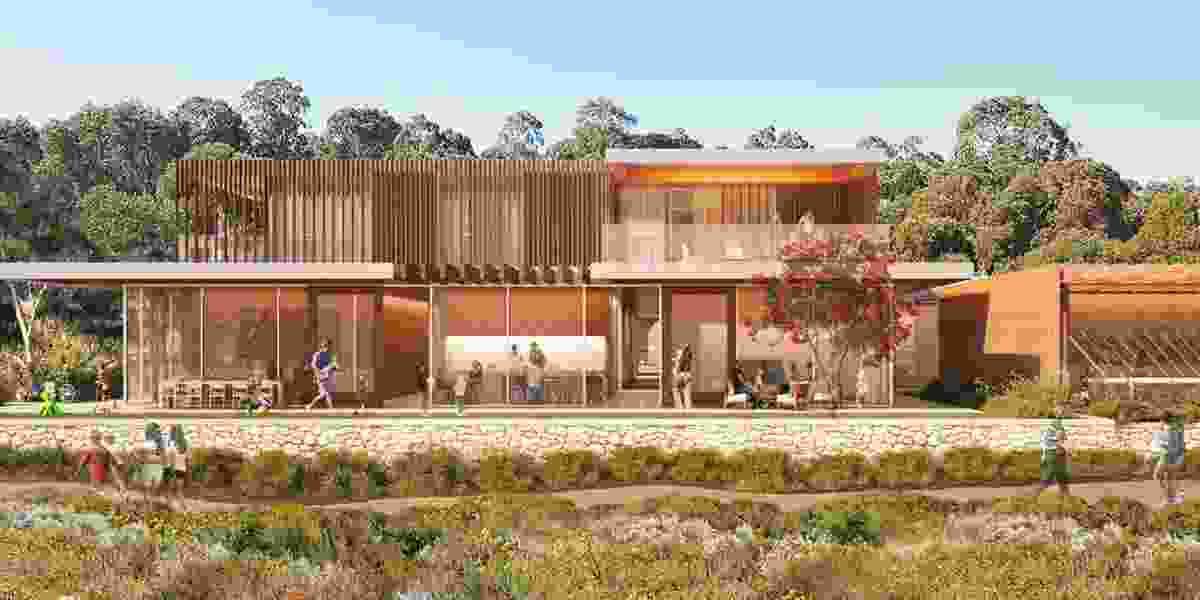 The proposed WA Children's Hospice by Hassell.