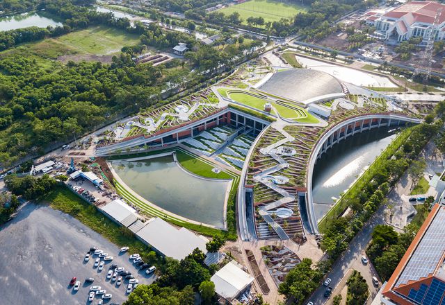 Puey Learning Center at Thammasat University in Rangsit by Landprocess.