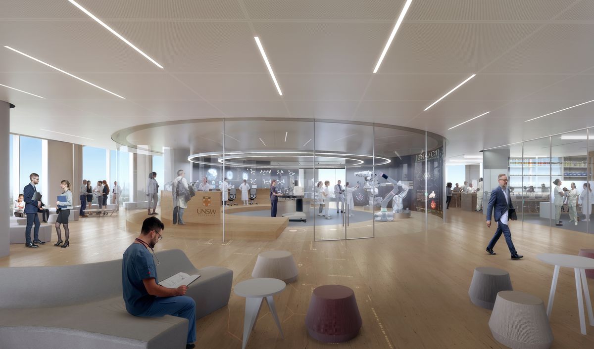 UNSW's 600m health hub on its way ArchitectureAu
