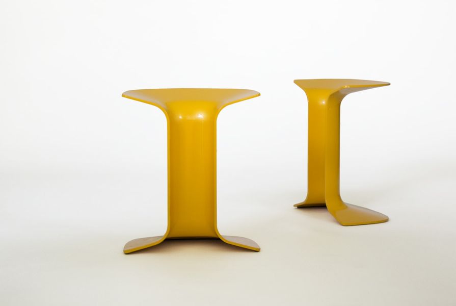 Serif stool by Charles Wilson.