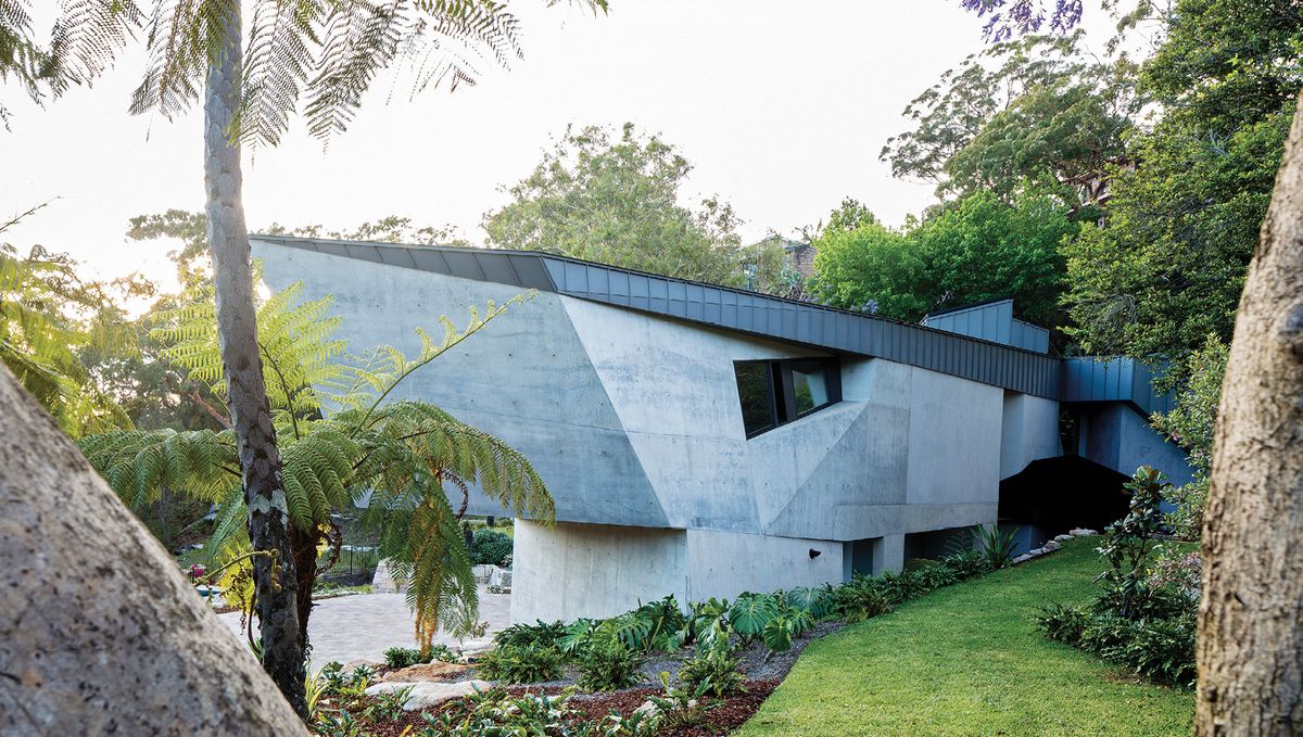'Strangely beautiful' bush architecture Castle Cove House ArchitectureAu